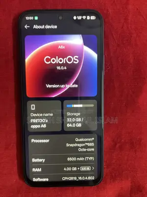 OPPO A6x 5G original (Used)