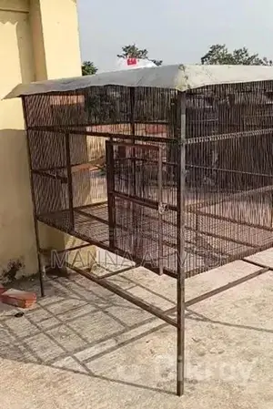 খাচা ৫ ফিট বাই ৩ উচ্চতা ৬
