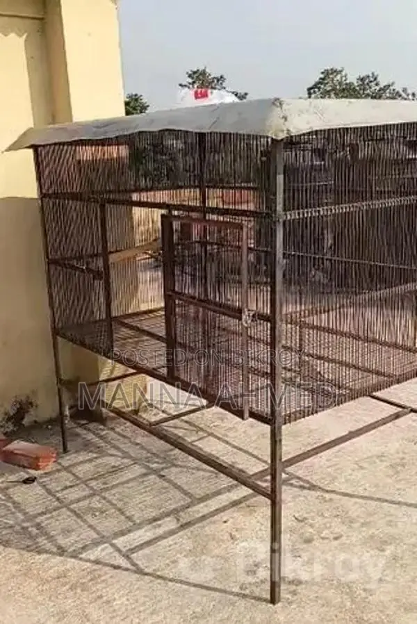 খাচা ৫ ফিট বাই ৩ উচ্চতা ৬