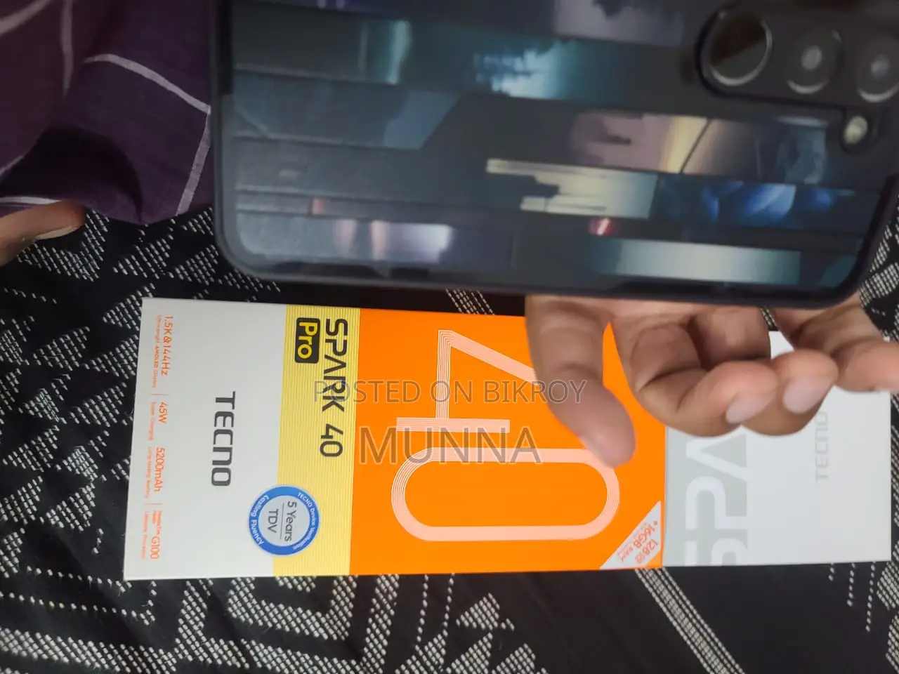Tecno Spark 40 Pro 2026 (Used)