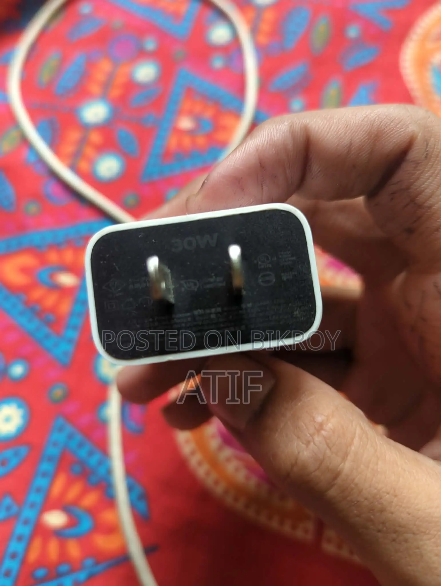 Original Google 30w Fast Charger Pixel