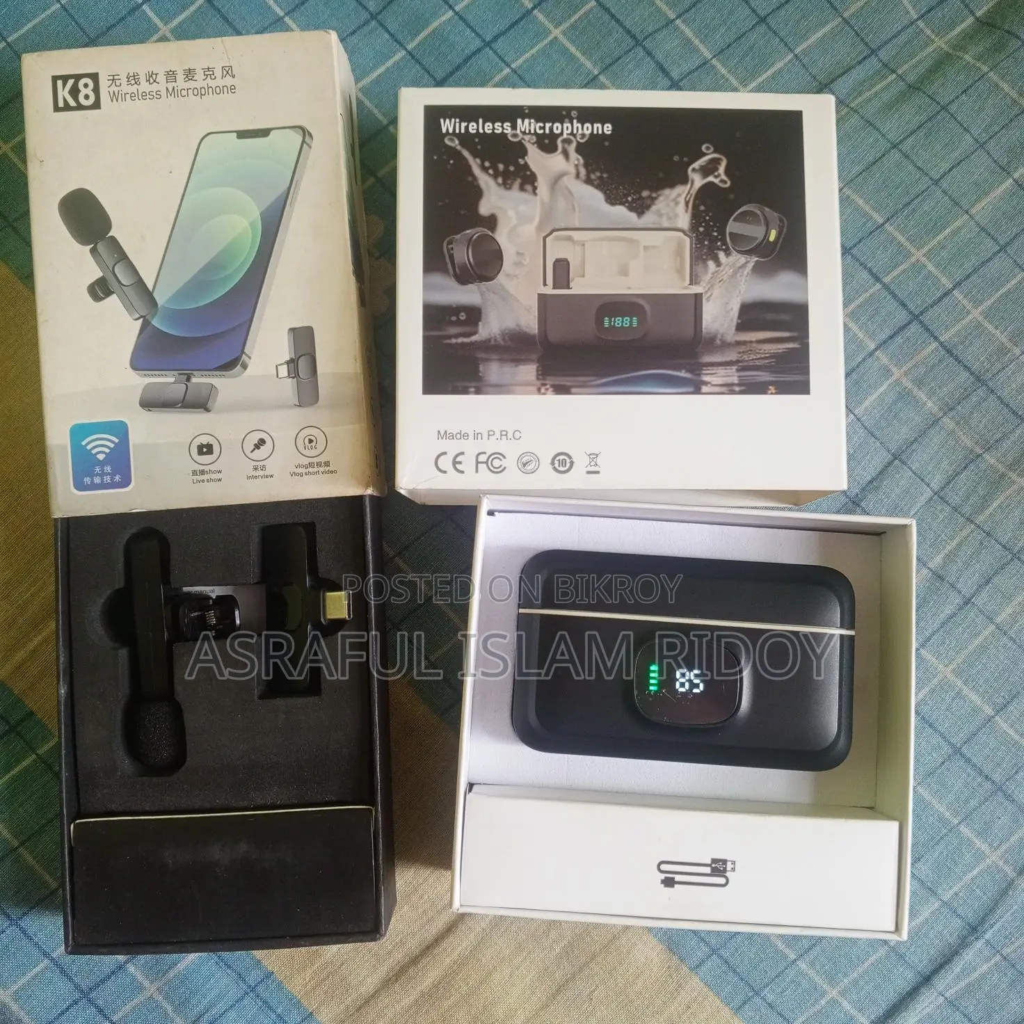 Two Wireless Microphones