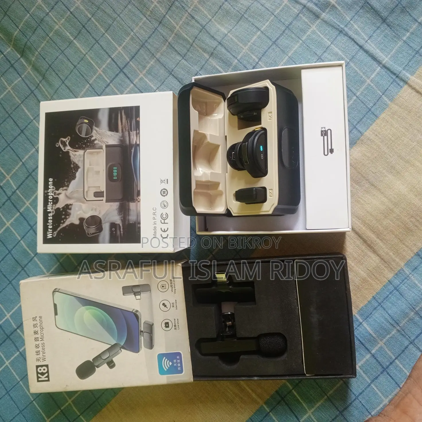 Two Wireless Microphones