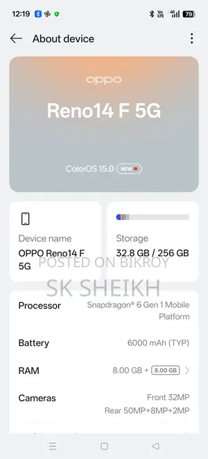 Not OPPO Reno 14 Pro (Used)