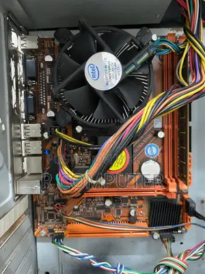 Desktop PC_Intel Dual Core_RAM 4GB-HDD 320GB & PSU Casing+Graphic 2GB