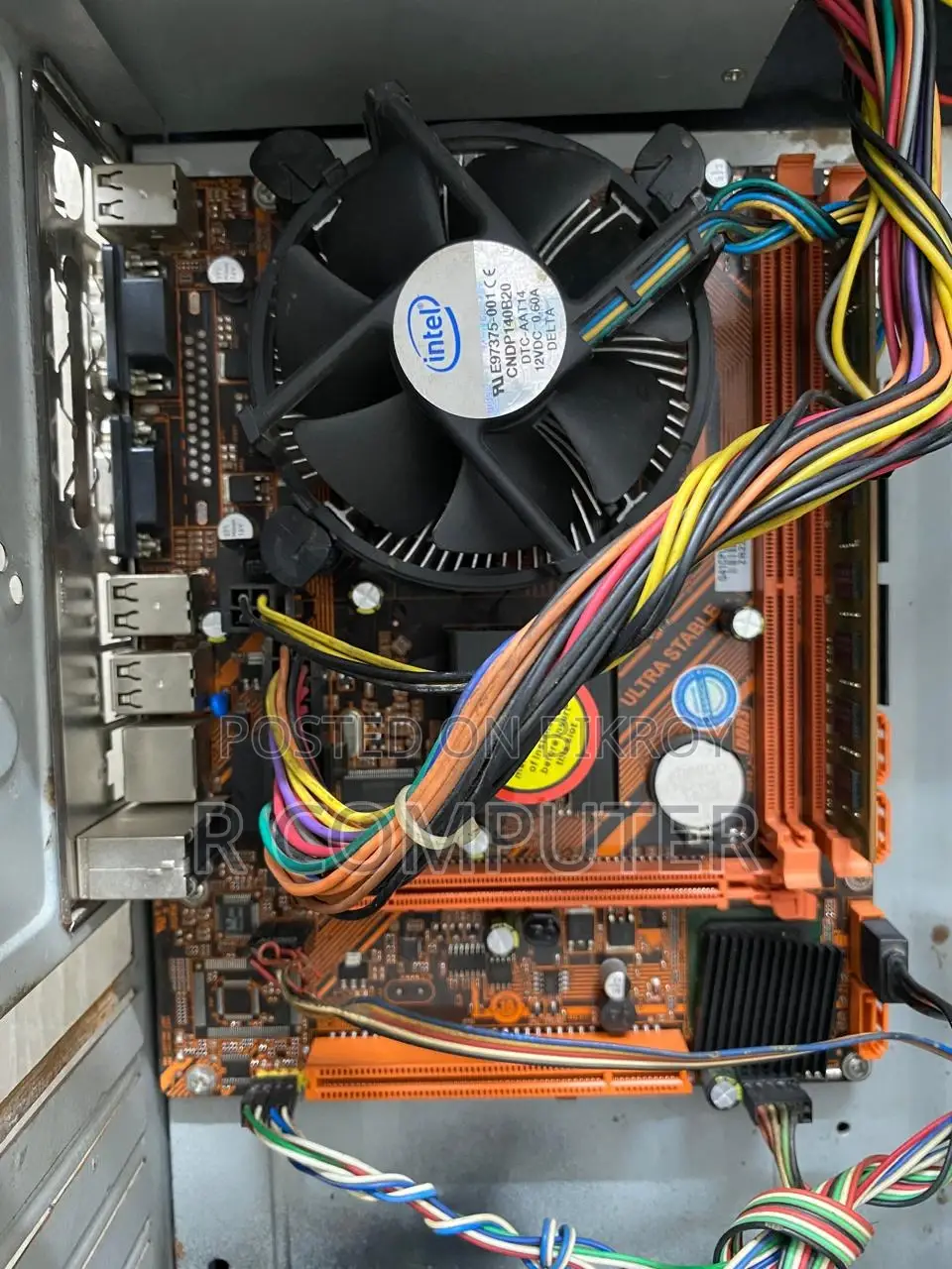 Desktop PC_Intel Dual Core_RAM 4GB-HDD 320GB & PSU Casing+Graphic 2GB