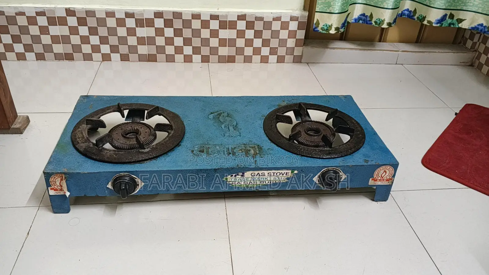 Double Burner Gas Stove for Sale