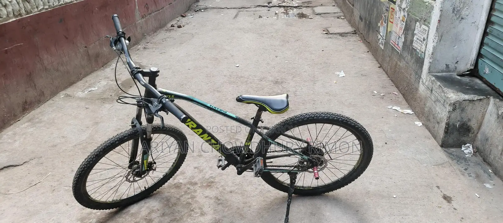 The bicycle has been used for 6 months