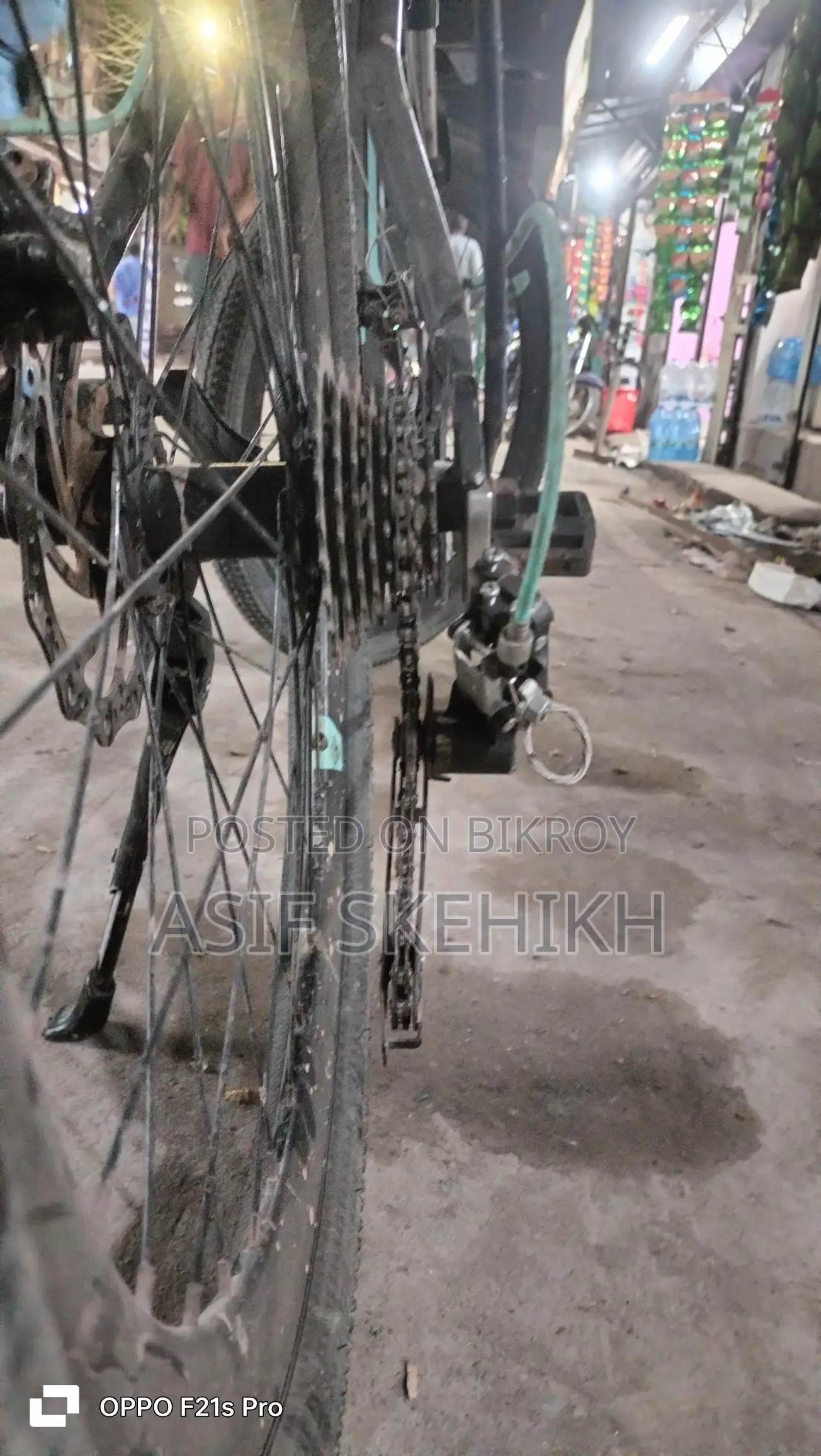 Bicycle is in brand new condition