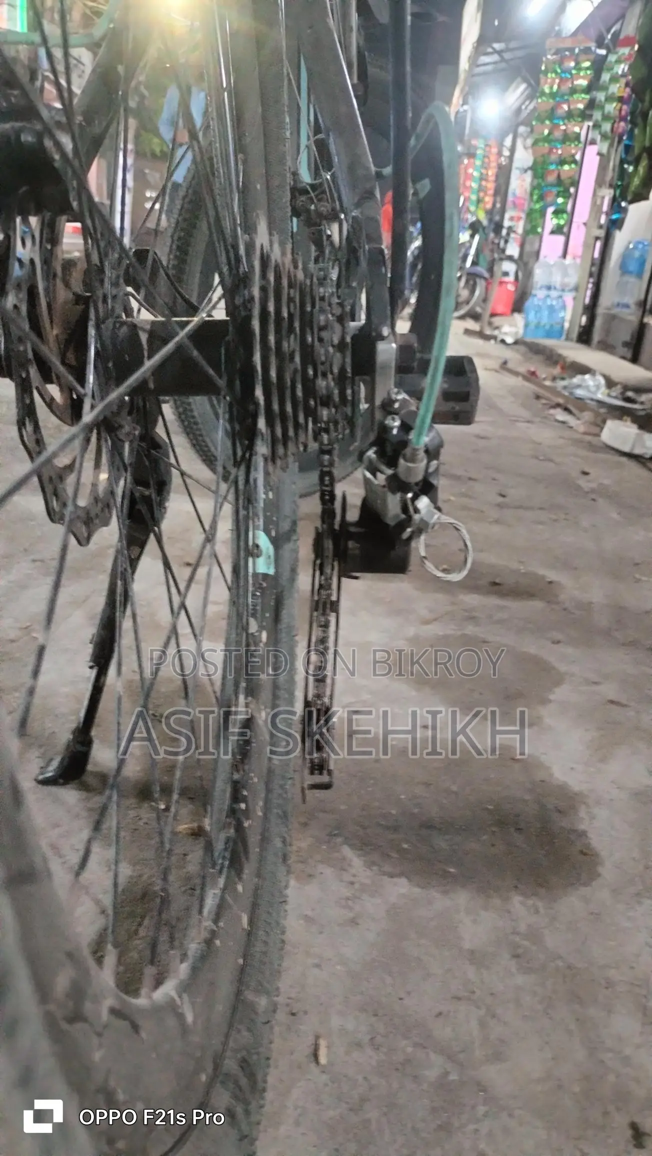 Bicycle is in brand new condition