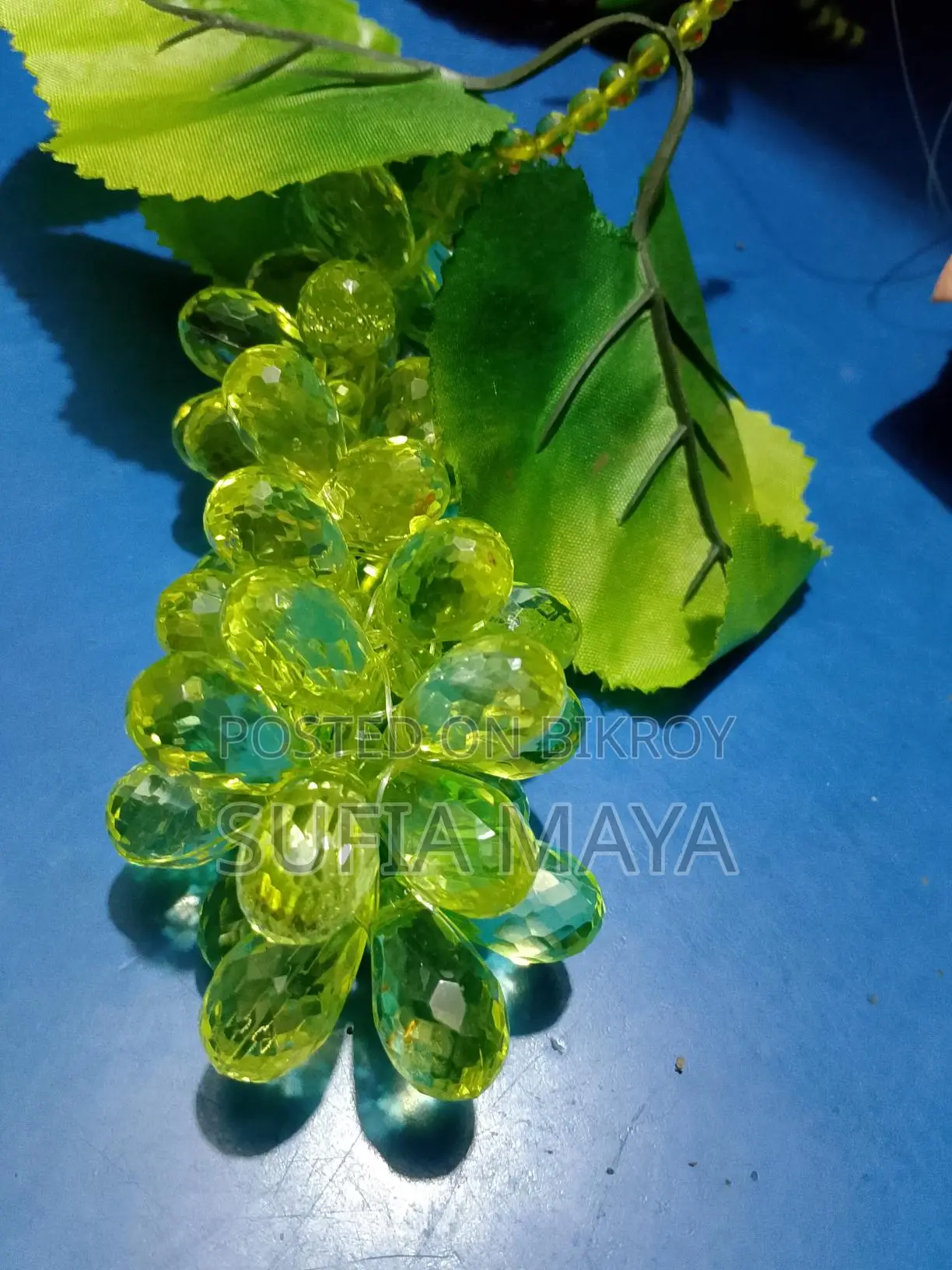 Beaded Grape Decoration