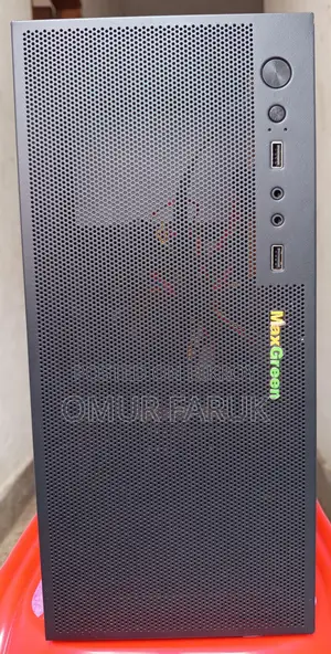 Max Green Office Casing for PC with 200W Power Supply.