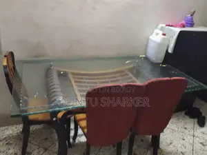 Sofa Set, Bed, and Dining Table for Sale