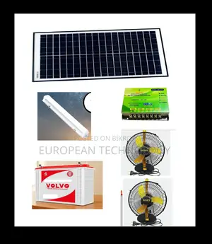 Solar Package: Power 4 Bulbs and 2 Fans for 10 Continuous Hours