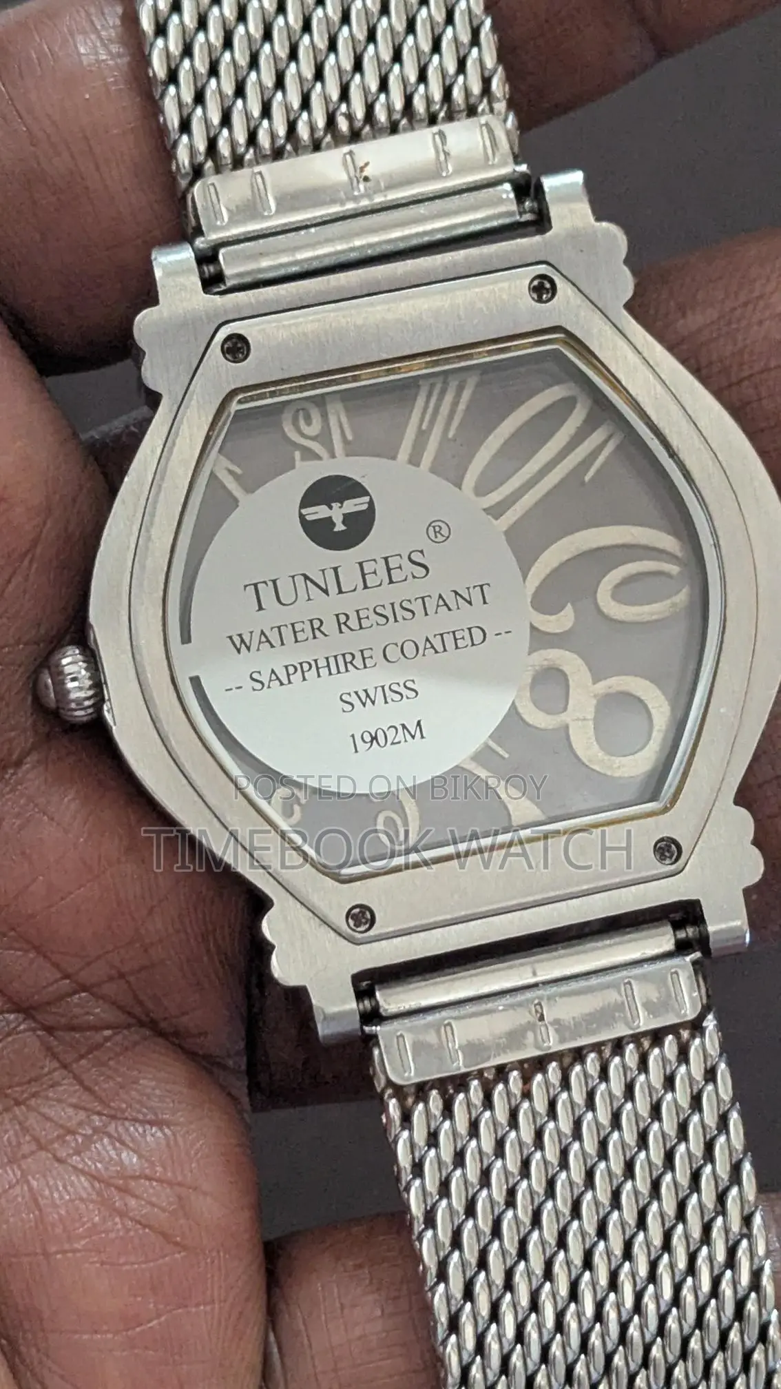 Tunlees Swiss Watch with Beautiful Shape Design - 100% Genuine