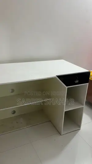 Computer Table White Colour
