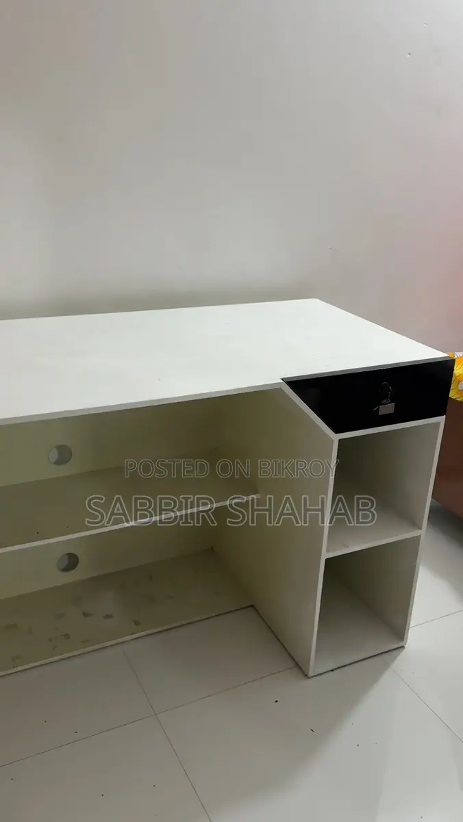 Computer Table White Colour