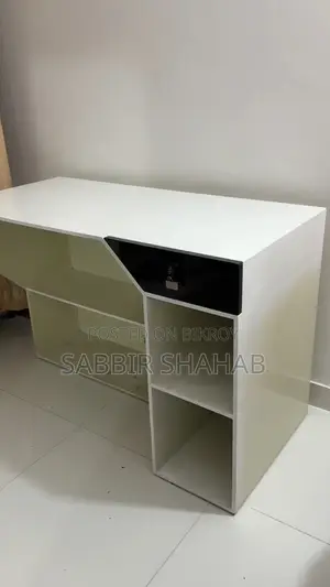 Computer Table White Colour