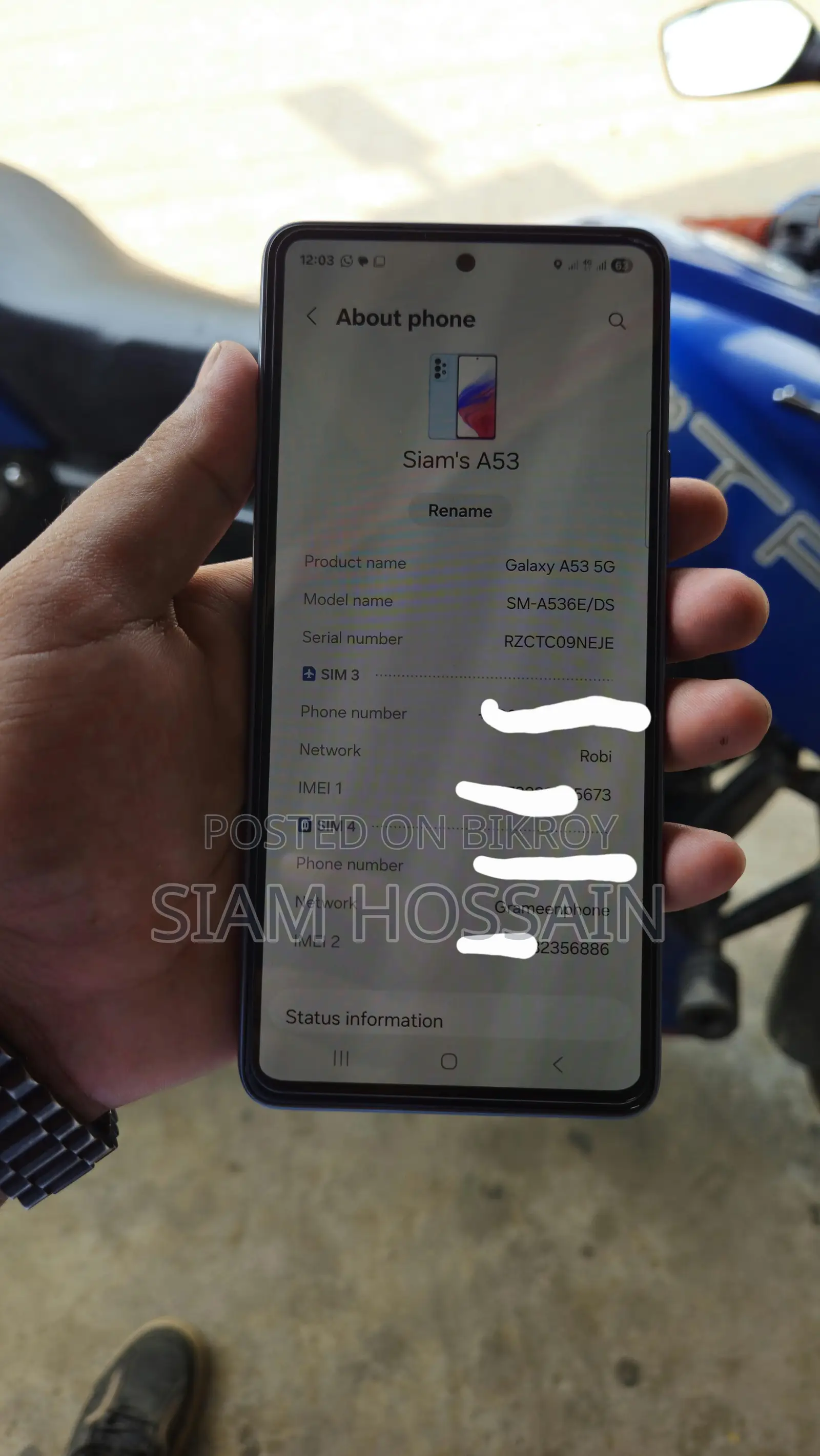 Samsung Galaxy A53 (Used)