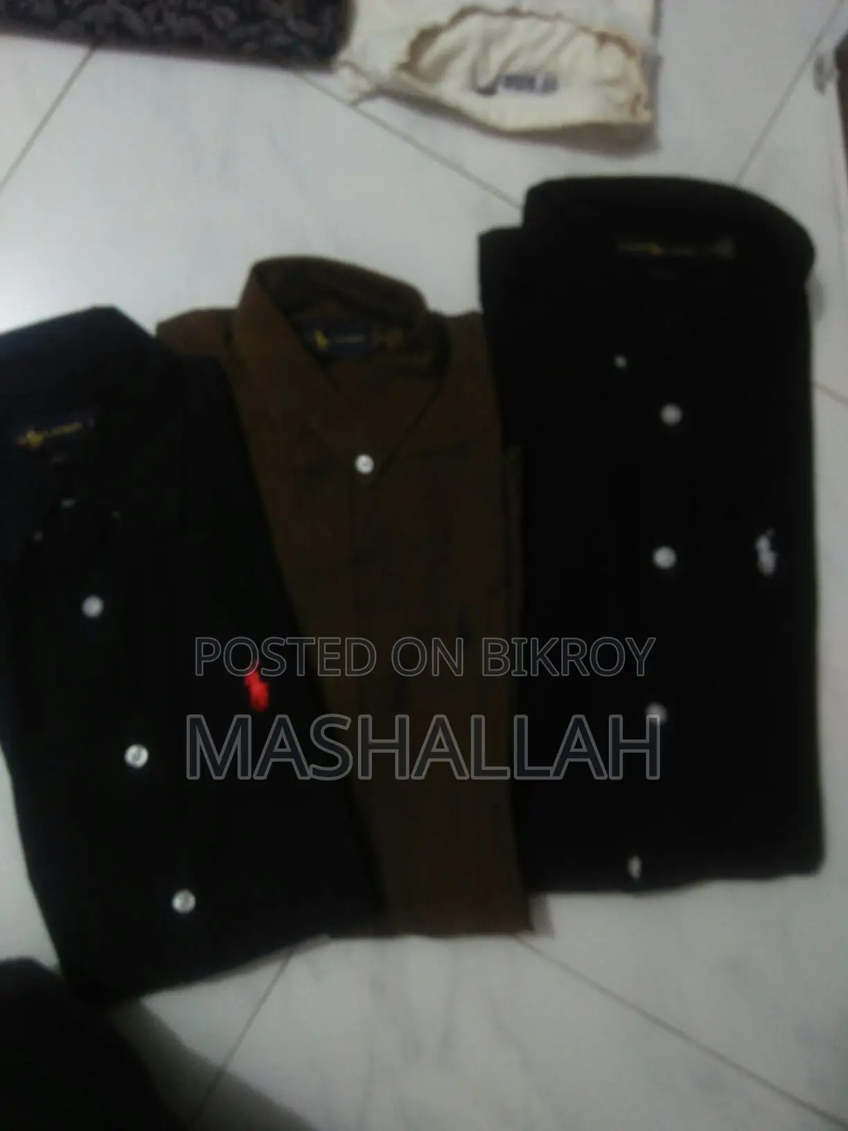 Polo Full Shirt S Size 3 Pieces