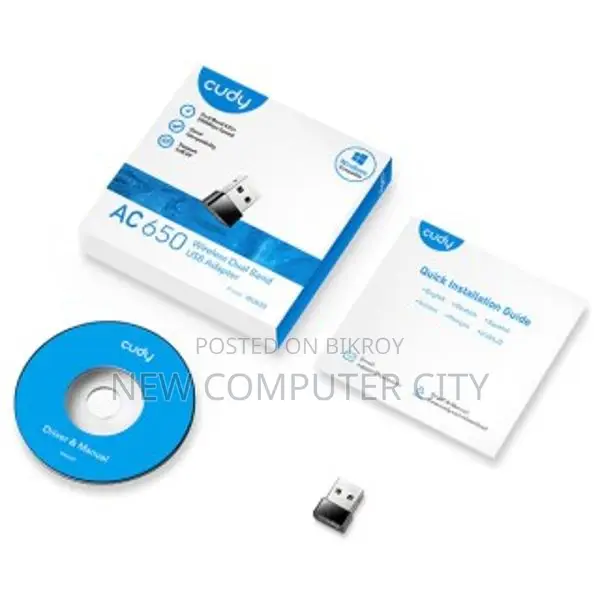 Cudy WU650 650Mbps Wi-Fi Dual Band USB Adapter