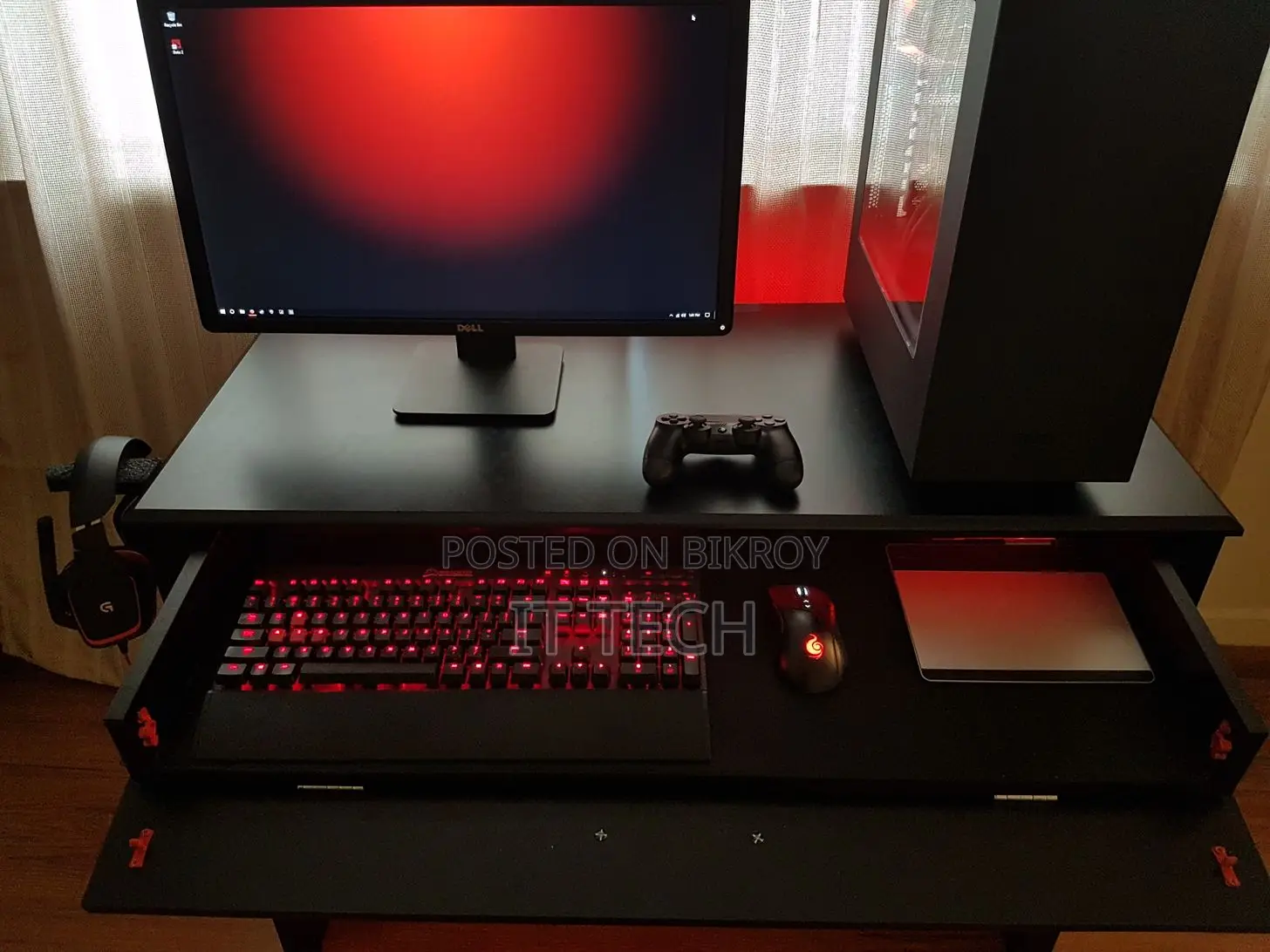 Free-Fire Gaming PC - 6th Gen Core i3, 8GB RAM, 1TB/128GB SSD, 4GB Graphics & 20" LED