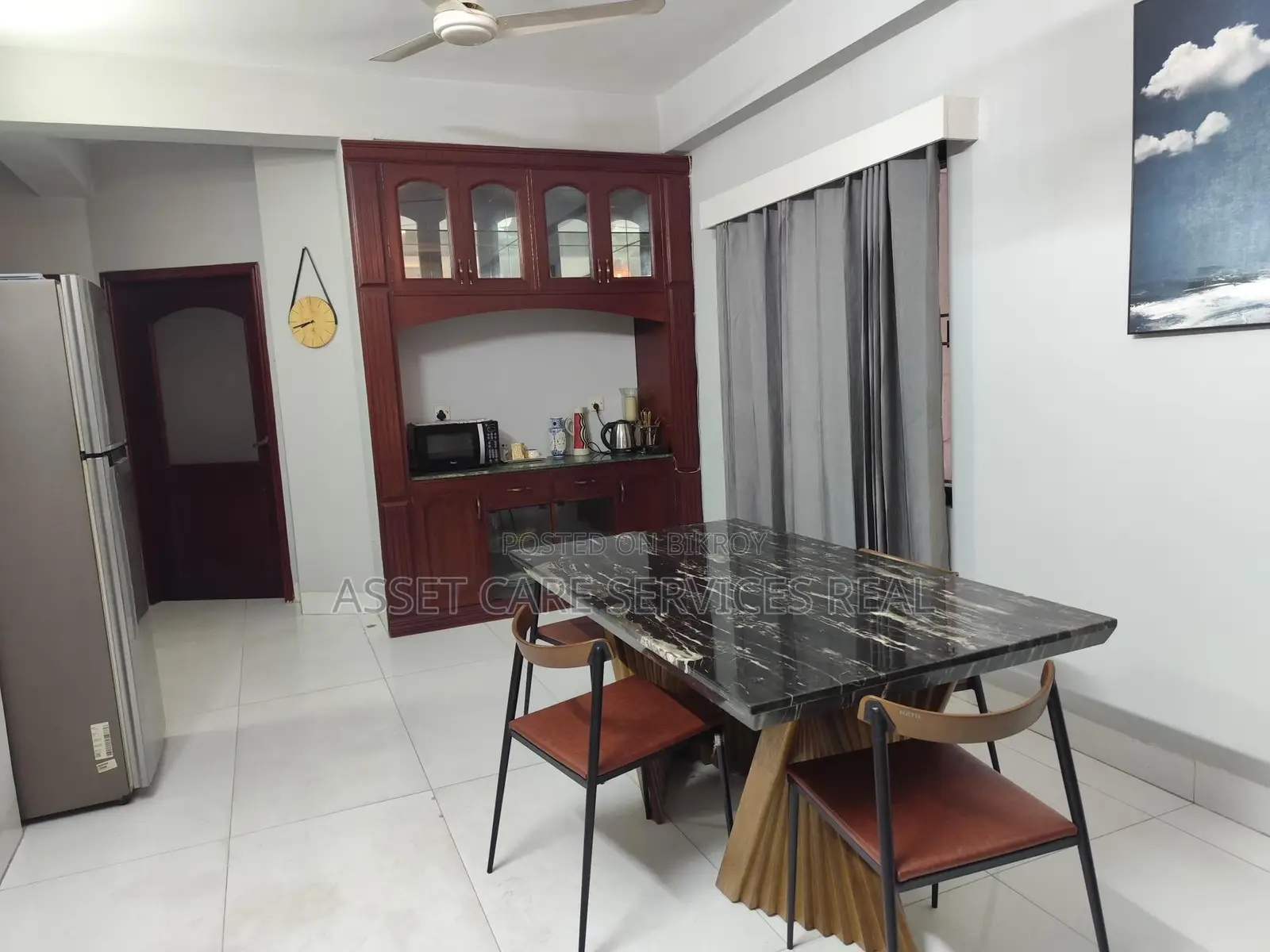 Fully-Furnished 3-Bedroom Apartment for Rent in Baridhara Diplomatic Zone