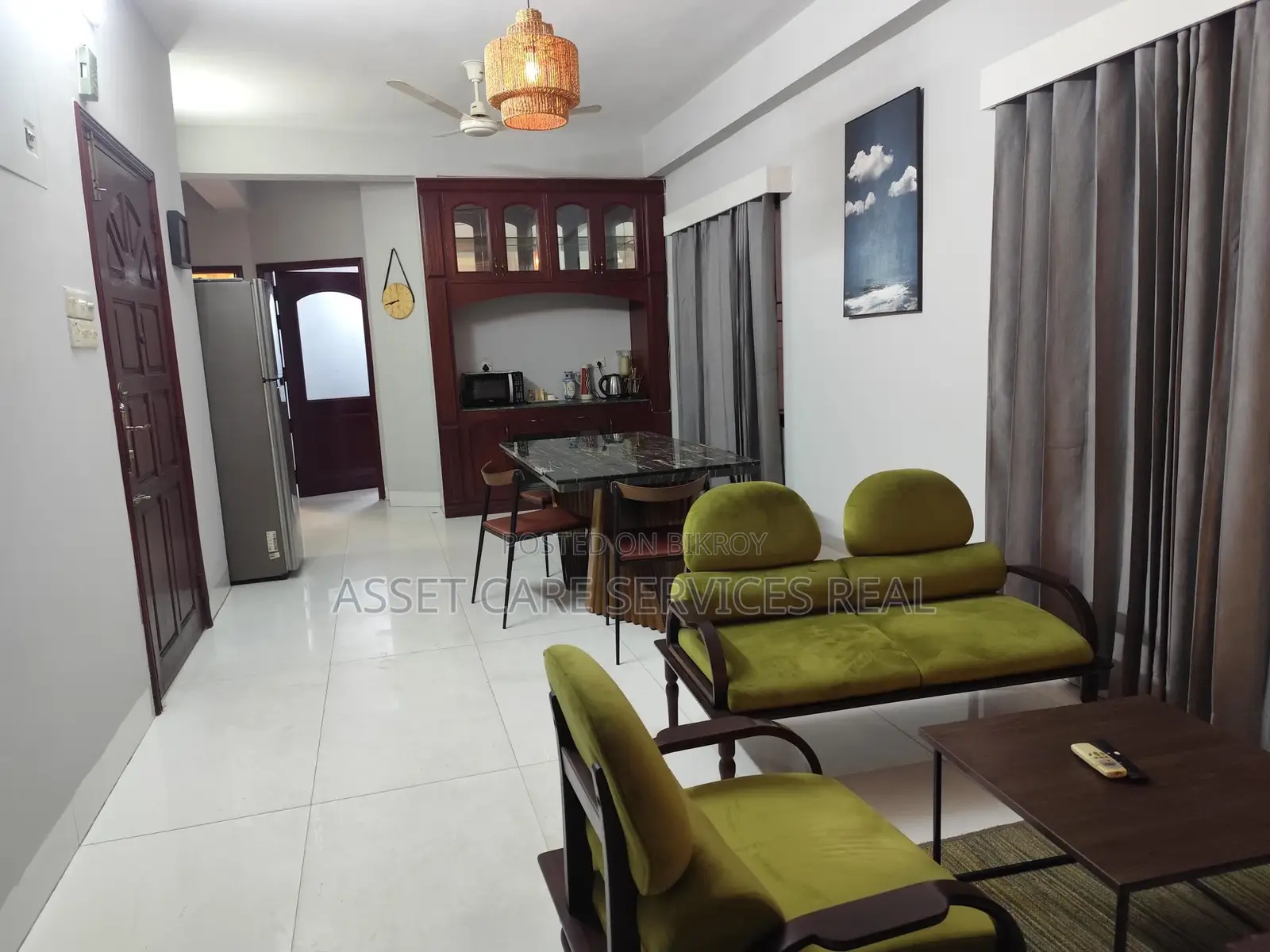 Fully-Furnished 3-Bedroom Apartment for Rent in Baridhara Diplomatic Zone
