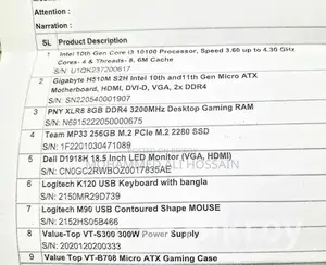 Full set up desktop Computer 🖥️ sell