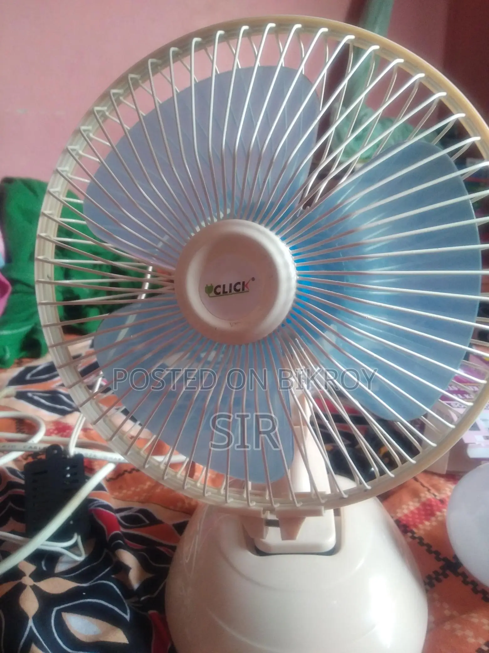 Solar Fan 8 Inch, 12volt 7watt Light, Charger, Holder 2pcs