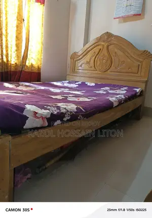 Original Teak Wood Bed