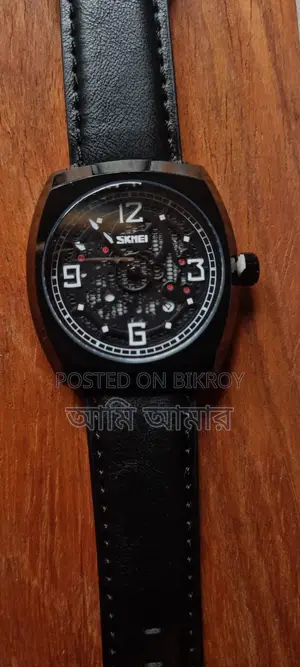 Skmei Blue Skeleton Watch Type: Quartz Battery Operated