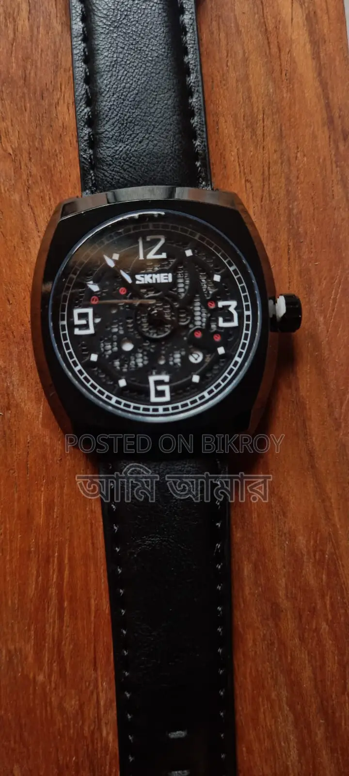 Skmei Blue Skeleton Watch Type: Quartz Battery Operated