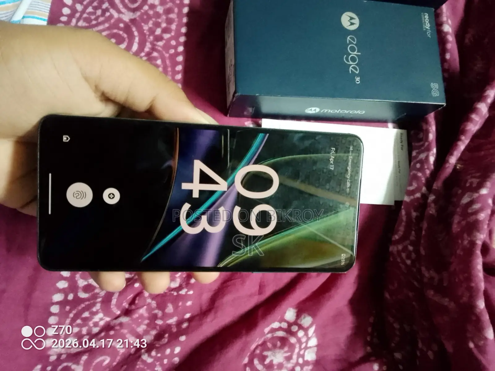 Motorola edge 30 6/128 5G (Used)