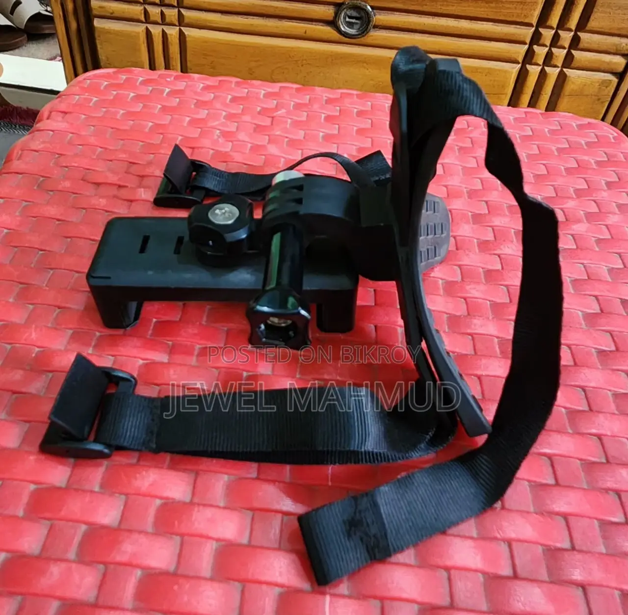 Motorcycle Helmet Mount with Mobile Holder
