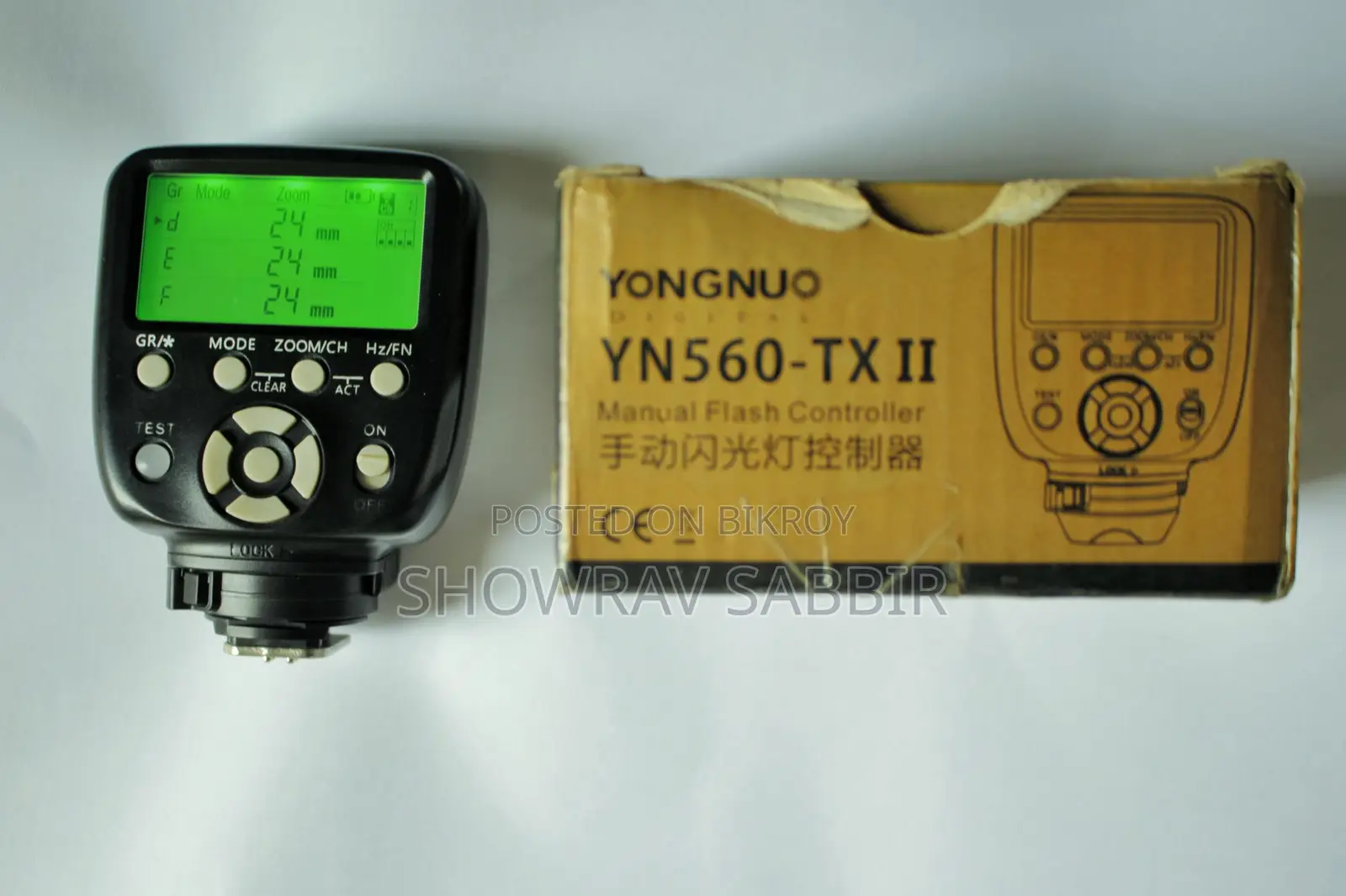 Yongnuo YN560-TX II Flash Controller for Sale