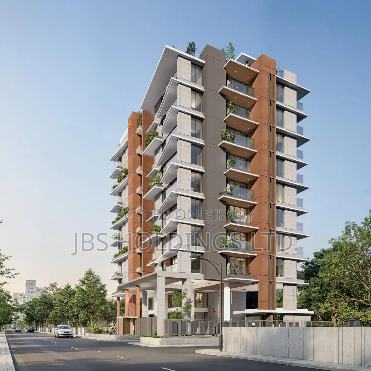 4-Bedroom Apartment in Bashundhara for Sale