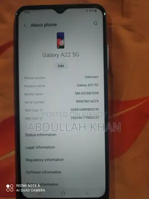 Samsung Galaxy A22 (Used)