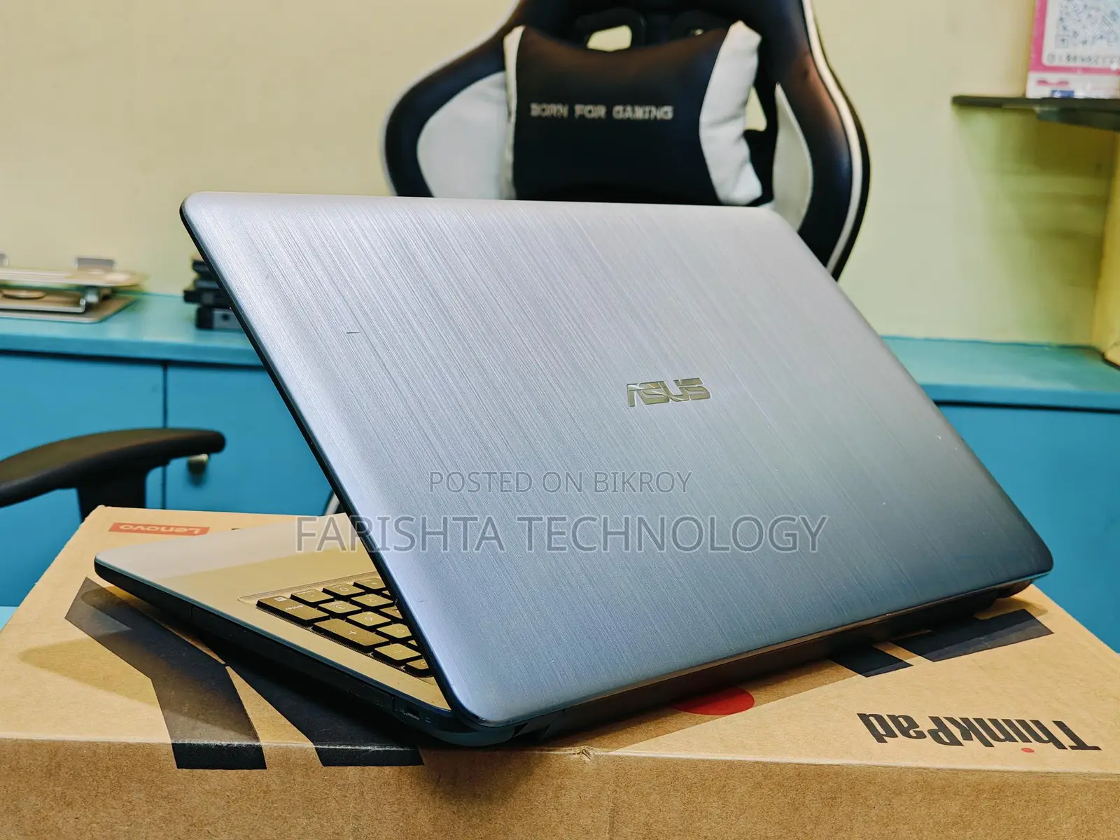 Asus AMD 7th Generation 4GB Ram 128GB SSD 15.6" HD Display Laptop.