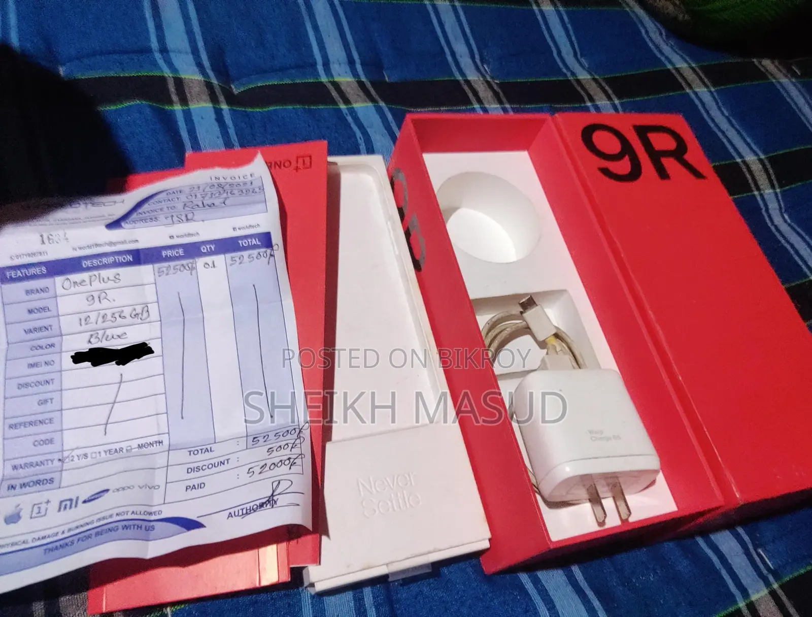 OnePlus 9R . (Used)