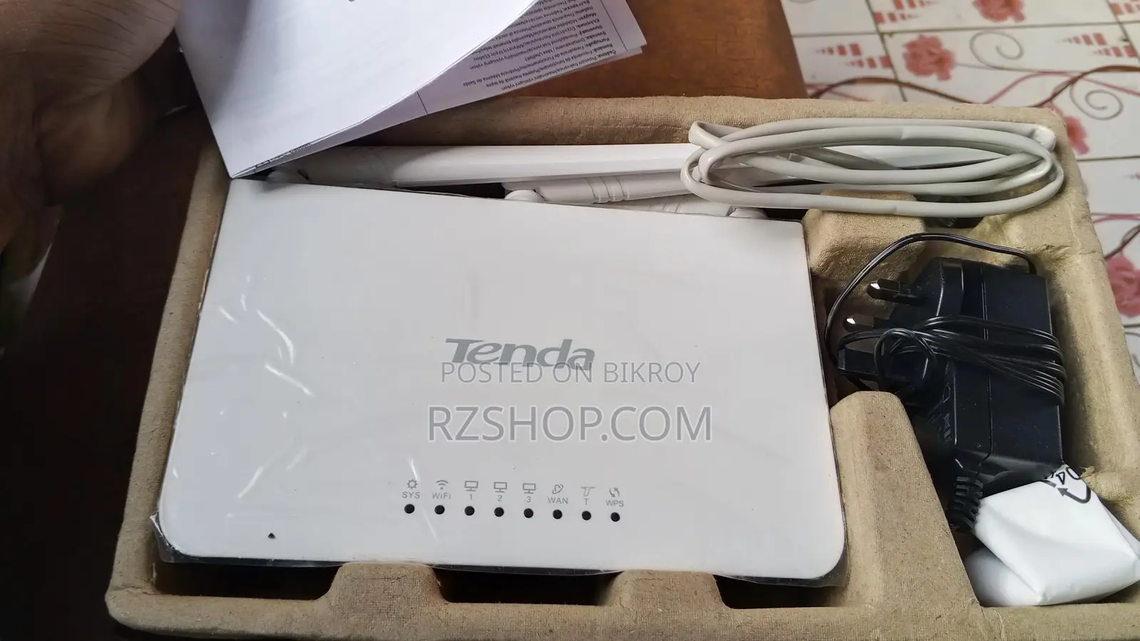 Tenda Router F-3 Model