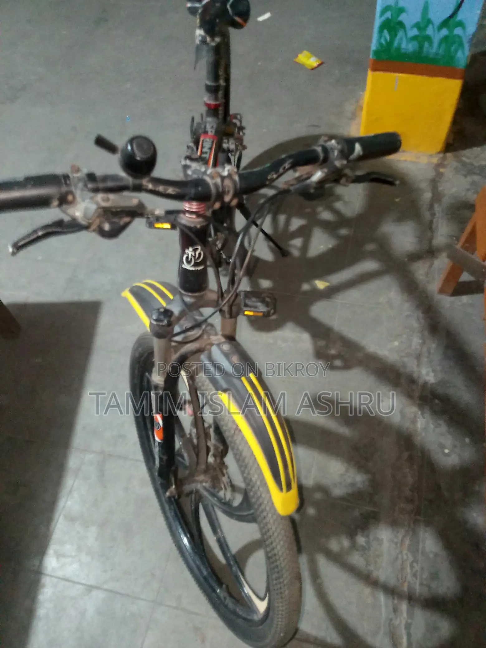 Web Brake Bicycle with 3 Front and 8 Rear Gears