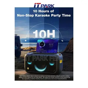 Xtreme Ikarao Break X1 Black Portable Bluetooth Karaoke Speaker
