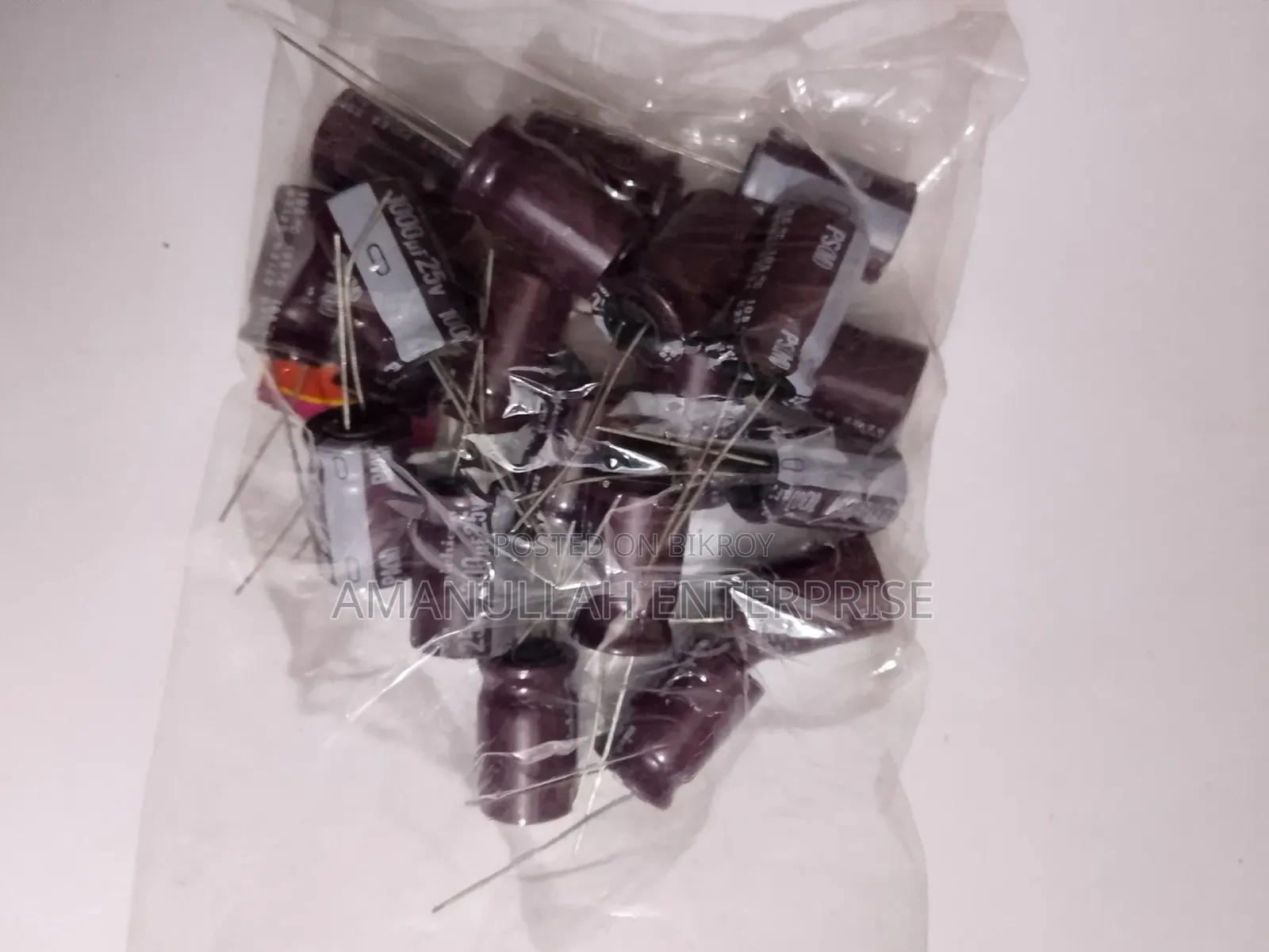 বাংলাদেশে 1000μf 25v ইলেকট্রোলাইটিক ক্যাপাসিটরের দাম | ক্যাপাসিটর (৩ পিস)
