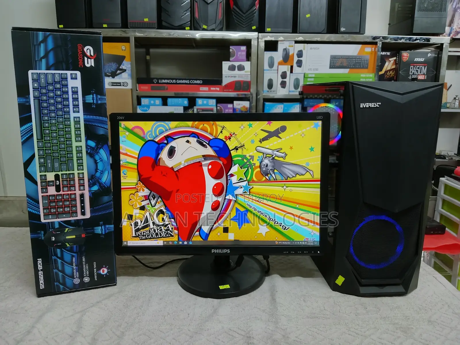 Intel Core I5 10th Gen & Philips 20” Ah-ips High-performance Pc Bundle