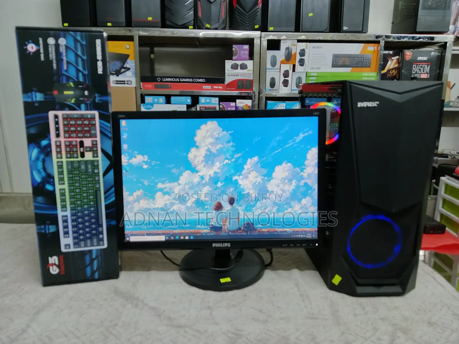 Intel Core I5 10th Gen & Philips 20” Ah-ips High-performance Pc Bundle