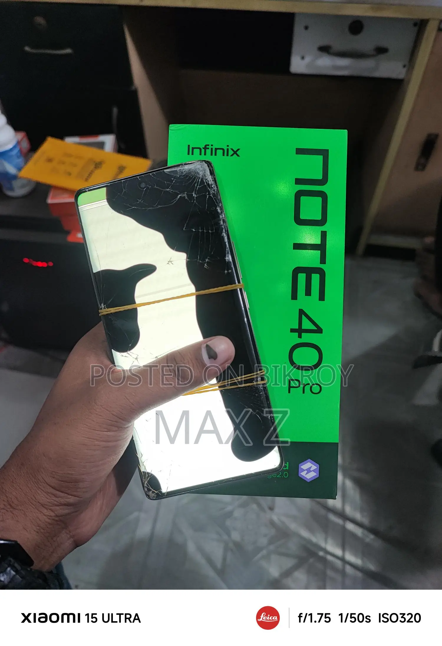 Infinix Note 40 Pro 8/256 Global (Used)