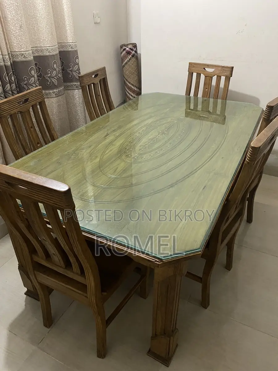Dining Table 6 Chairs
