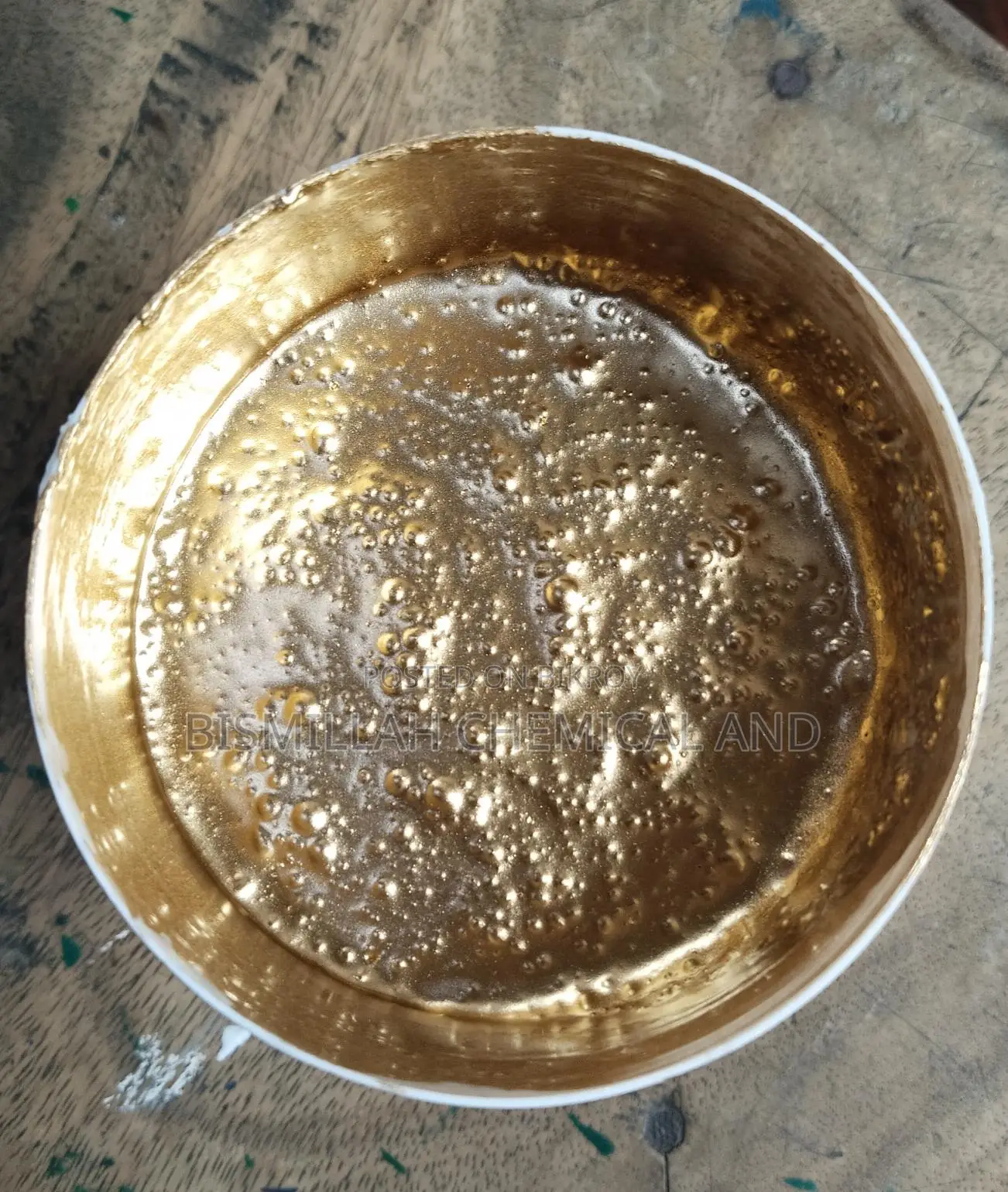 Screen Printing Ink Golden