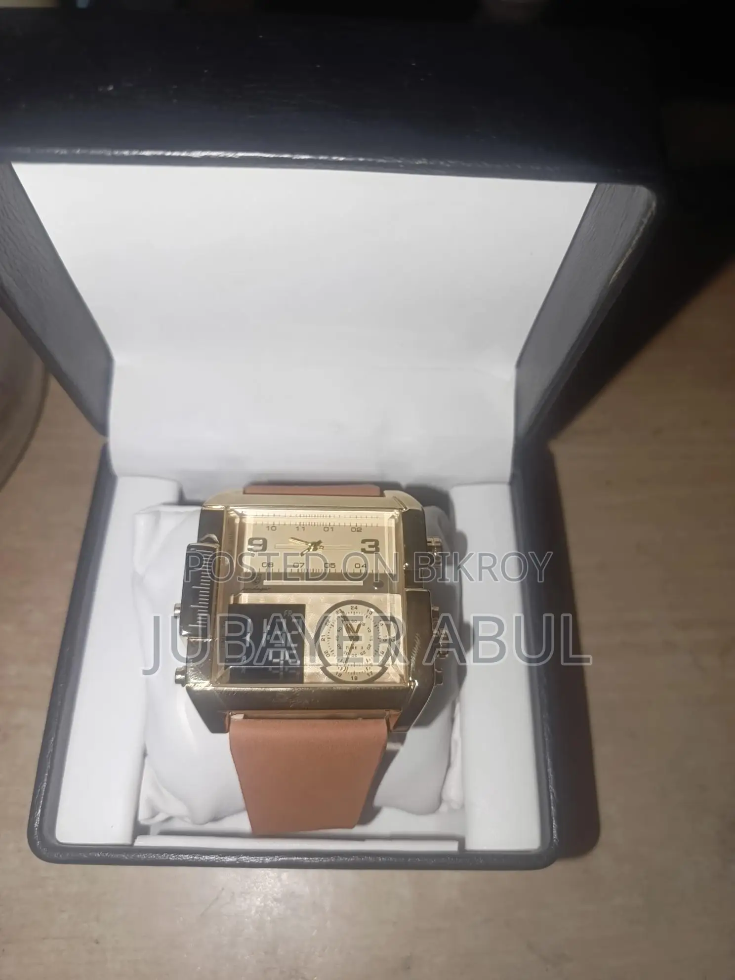 Dual Display Electronic Quartz Watch, Live Broadcast For Foreign Trade